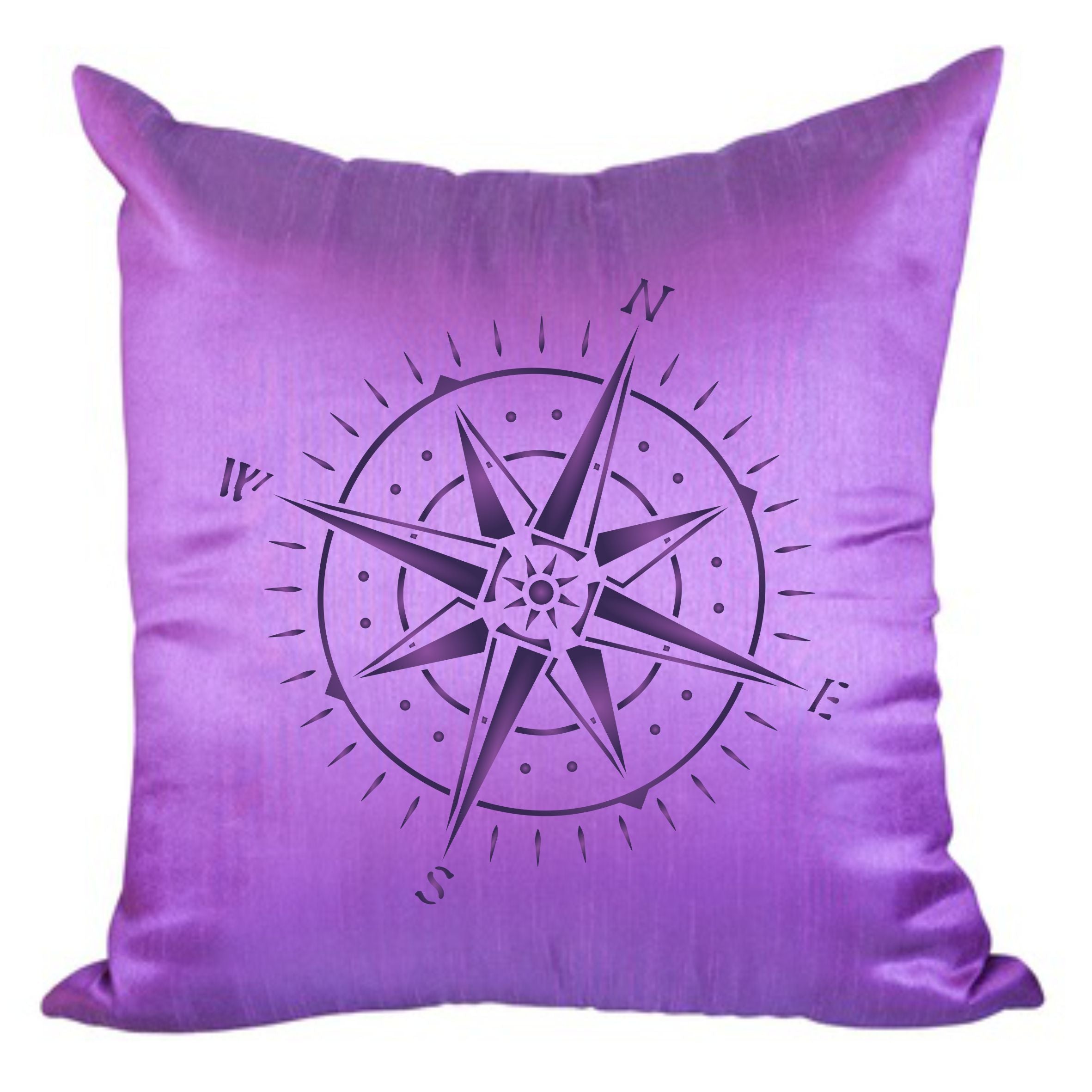 Compass Layering Stencil, 11.43 x 16.51 cm - Nautical Mask use to Add Texture