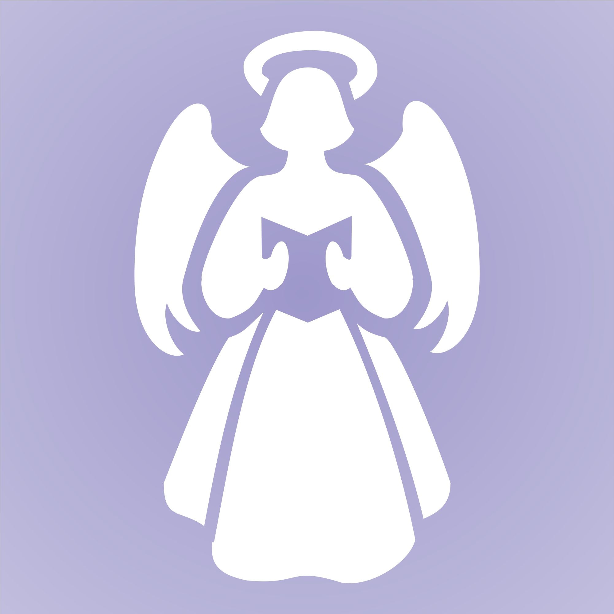 Christmas Angel Stencil, 8.26 x 12.7 cm - Scrapbooking Decor & Card