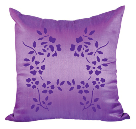 Naive Flowers Stencil - Rose Flora Flower