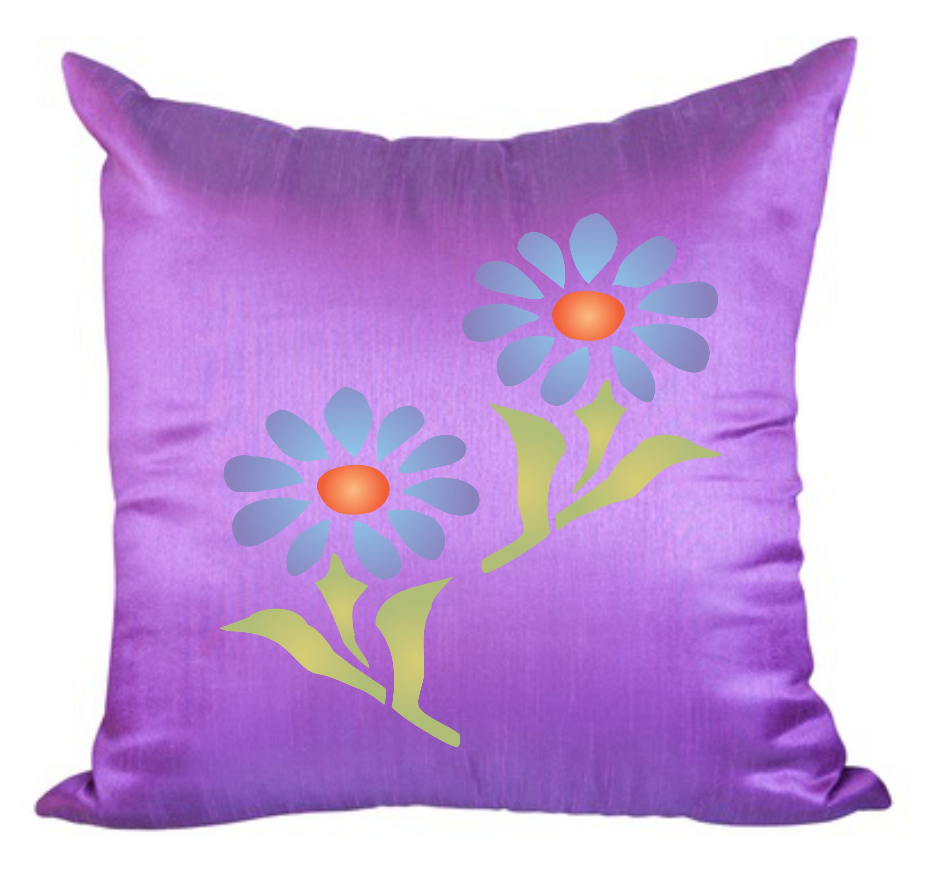 Daisy Stencil, 6.35 x 8.89 cm - Single Flower Floral