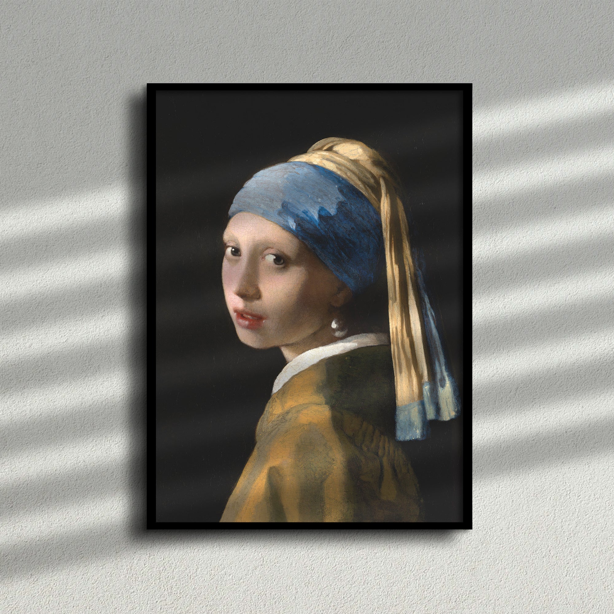 Pearl Earing Rice Paper, 29.21 x 40.64 cm - for Decoupage Print Crafts