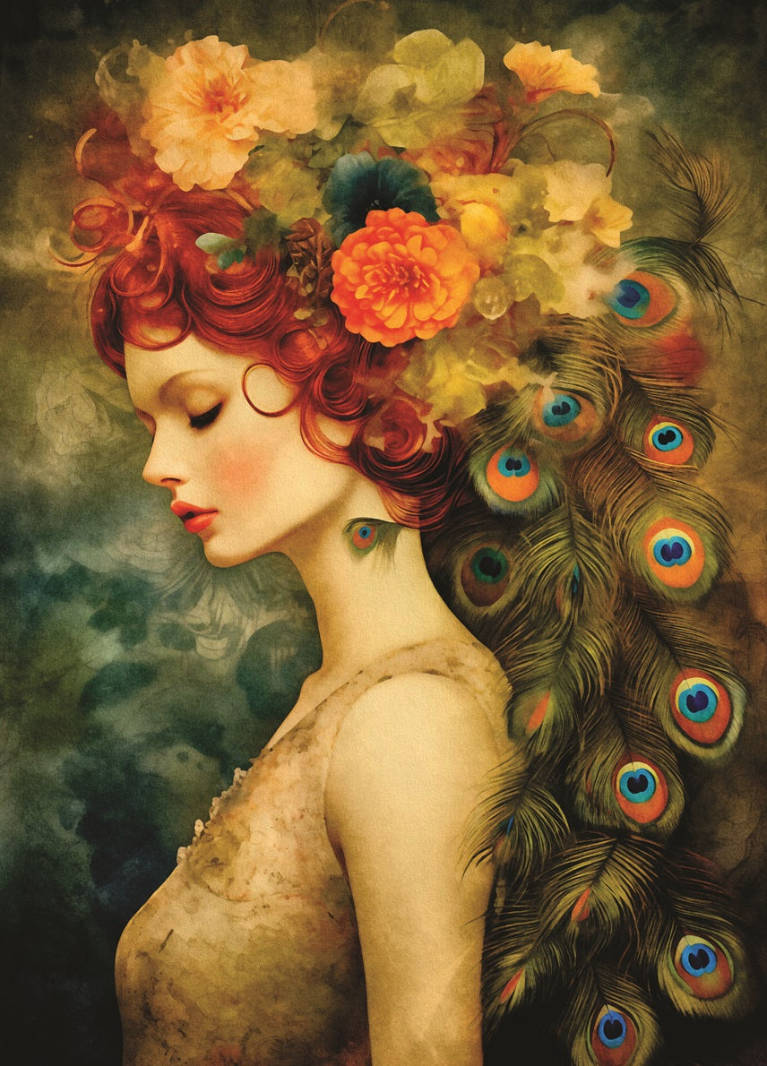 Gold Decoupage Rice Paper, 29.21 x 40.64 cm - for Furniture Crafts Print