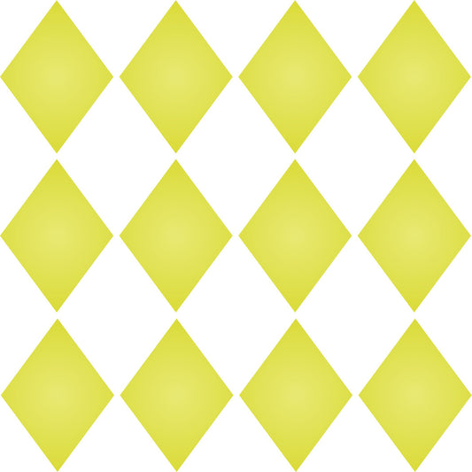 Small Diamonds Stencil - Mix Media Layering Diamond Shape