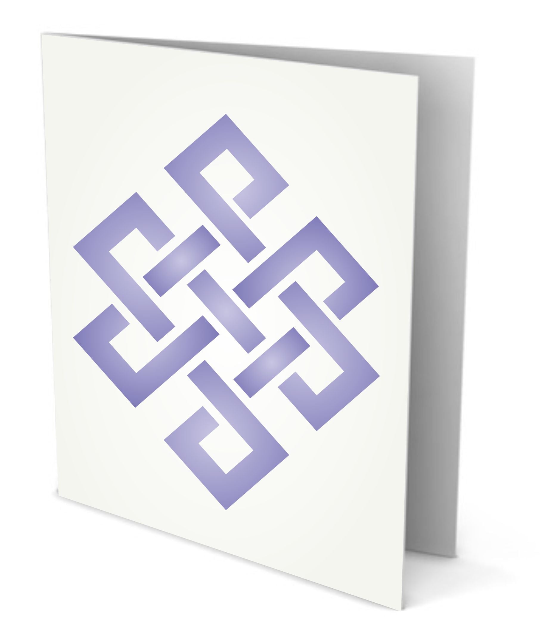 Endless Knot Stencil - Celtic Knotwork Symbols Decor Cards