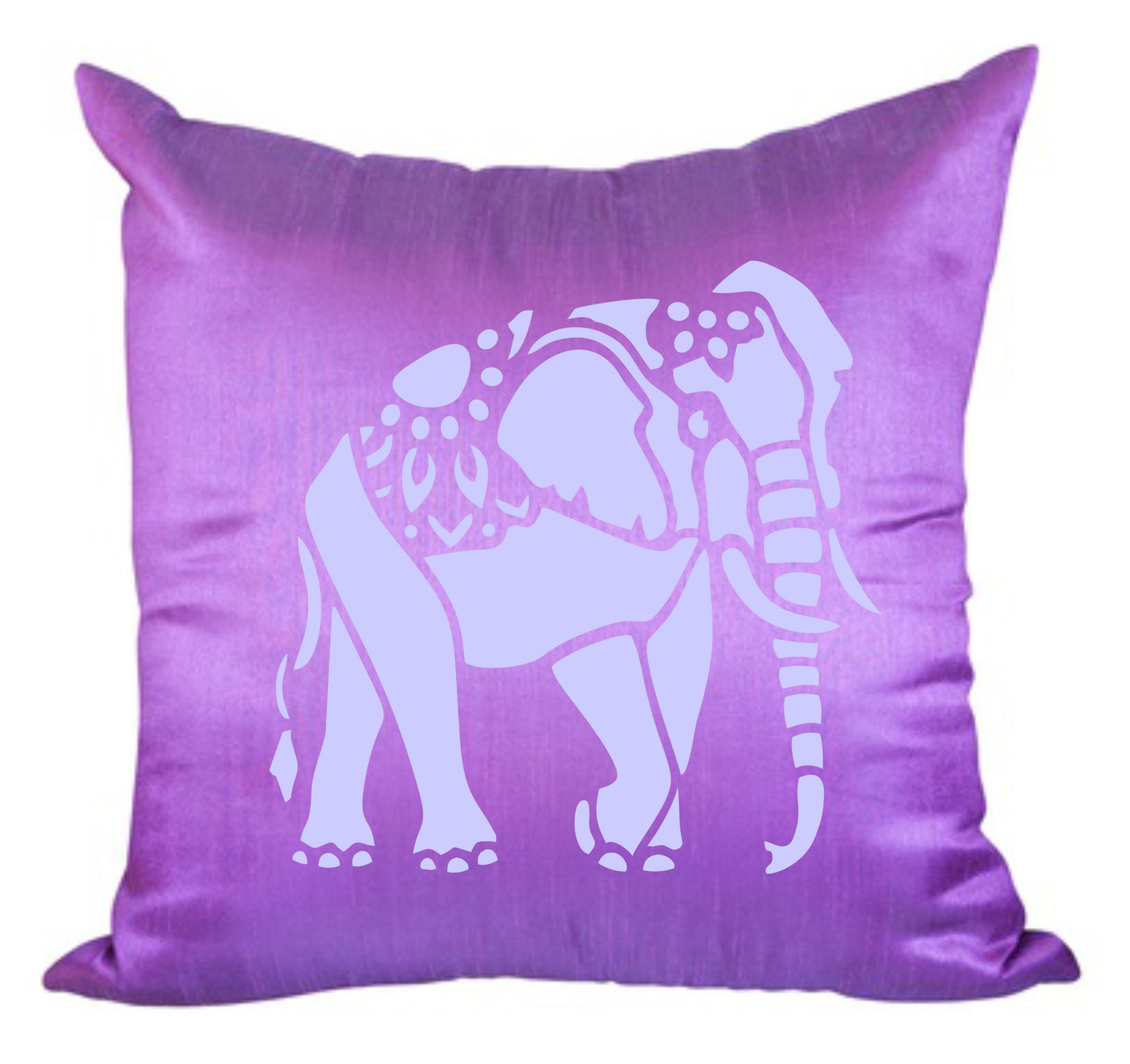 Indian Elephant Stencil - Animal Asian Pachyderm