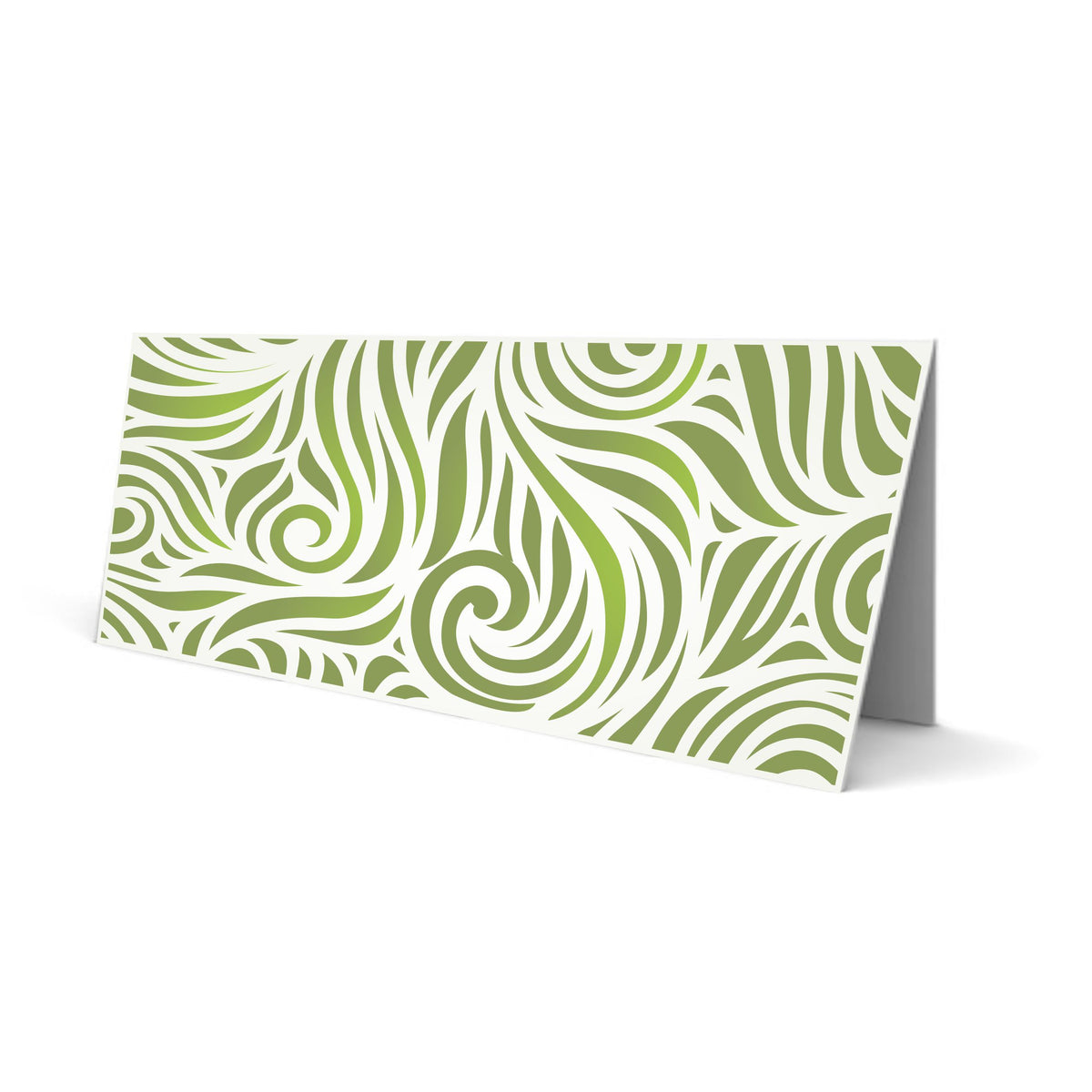 Slimline Waves Stencil, 10.16 x 22.86 cm - Sea Ocean Card Making Slimline DiesCards Template