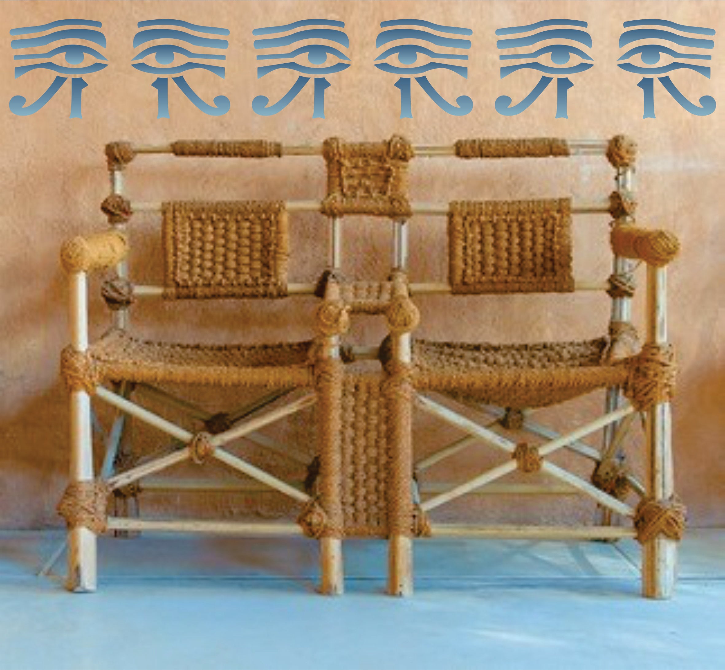 Eye of Horus Stencil - Classic Egyptian Symbol Hyroglyphics