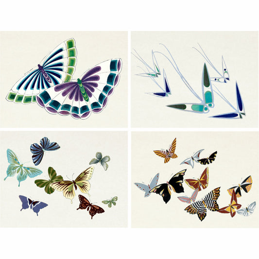 Vintage Butterflies Rice Paper, 20.32 x 26.67 cm - for Decoupage Furniture Crafts
