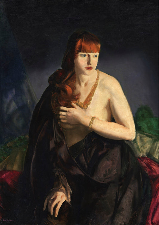 Redhaired Nude Rice Paper, 29.21 x 40.64 cm - for Decoupage Print Crafts