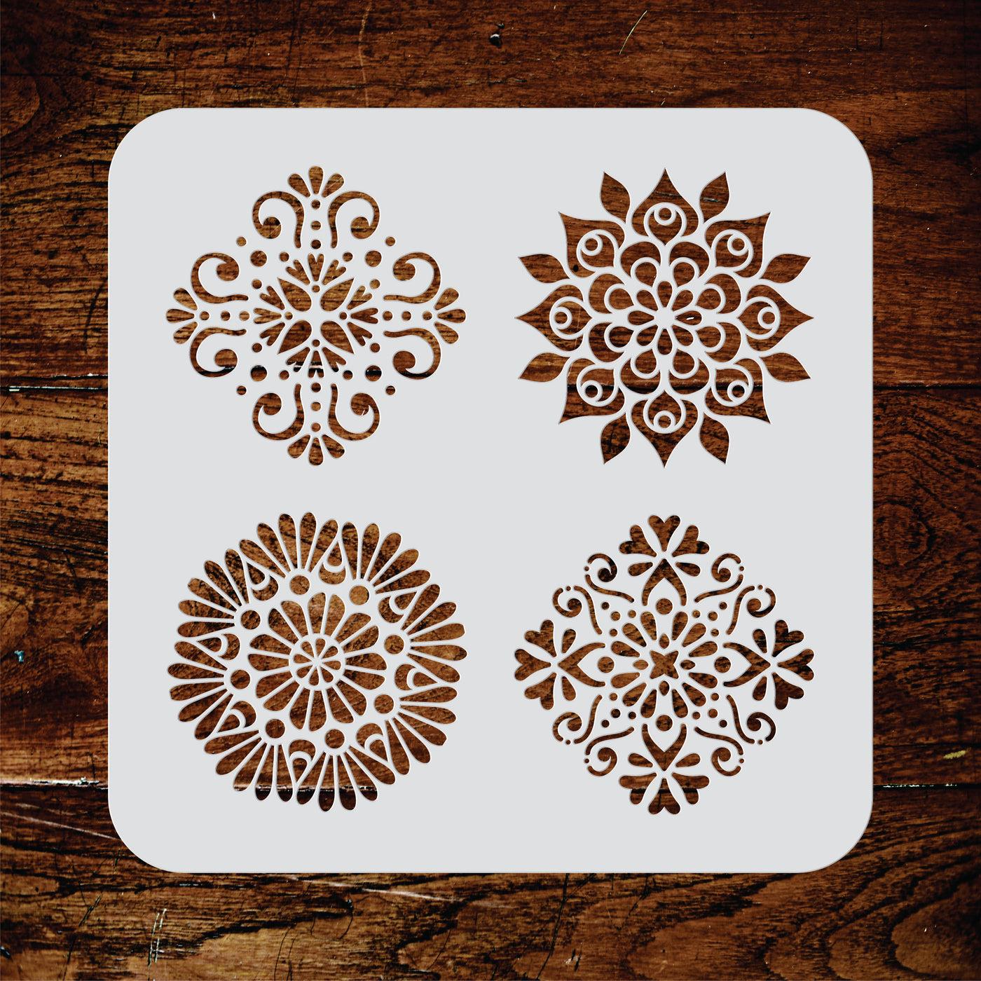 Mini Mandalas Stencil - Small Accent Mandalas