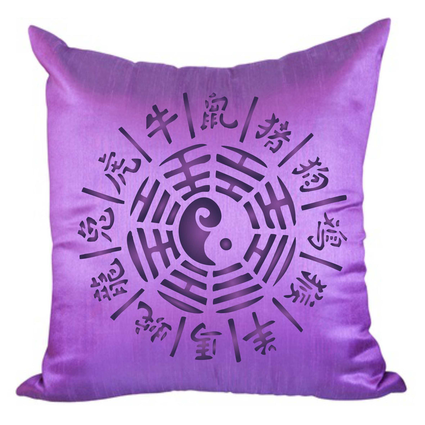 Zodiac Wheel Stencil - Chinese Oriental Asian Zodiac Wheel