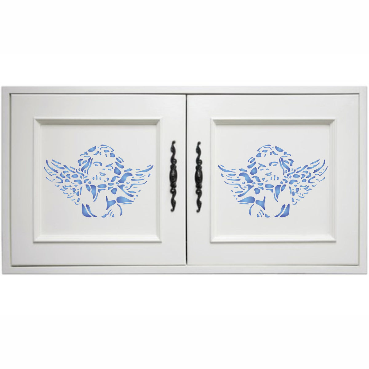 Cherubs Stencil - Classic Fairy Angel Cherub