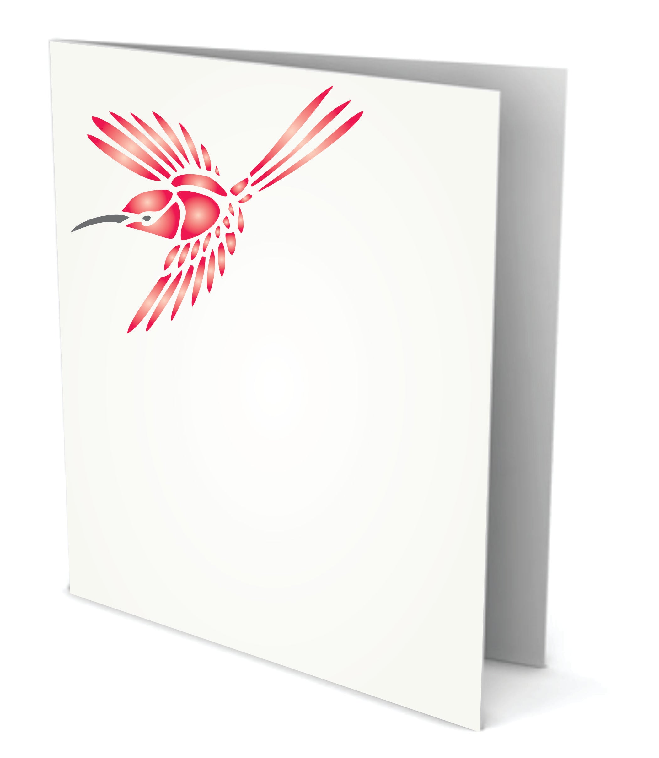 Hummingbird Stencil -Decorative Animal Wildlife Bird