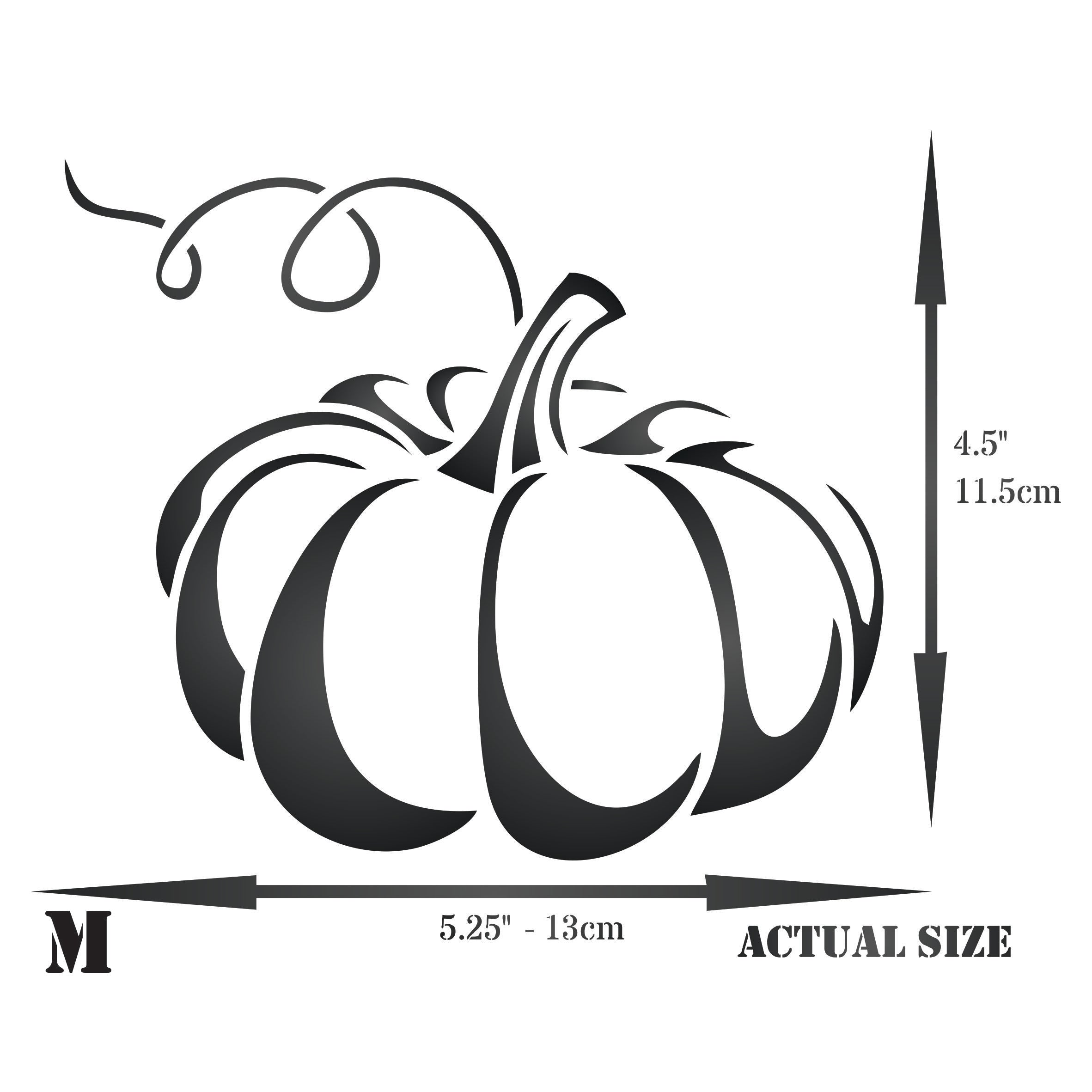 Halloween Pumpkin Stencil - Decorative Vegetable Pump Kin