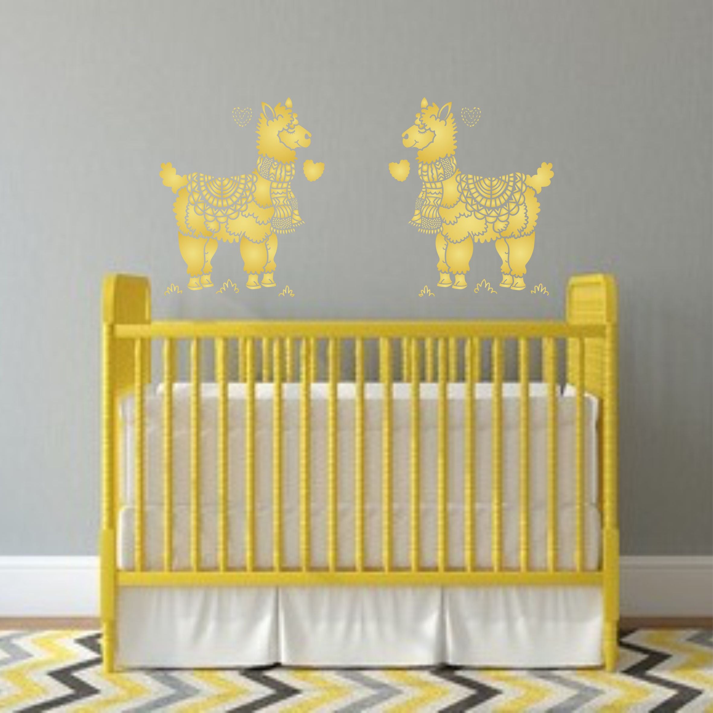 Alpaca Stencil - Childs Decorative Llama Animal