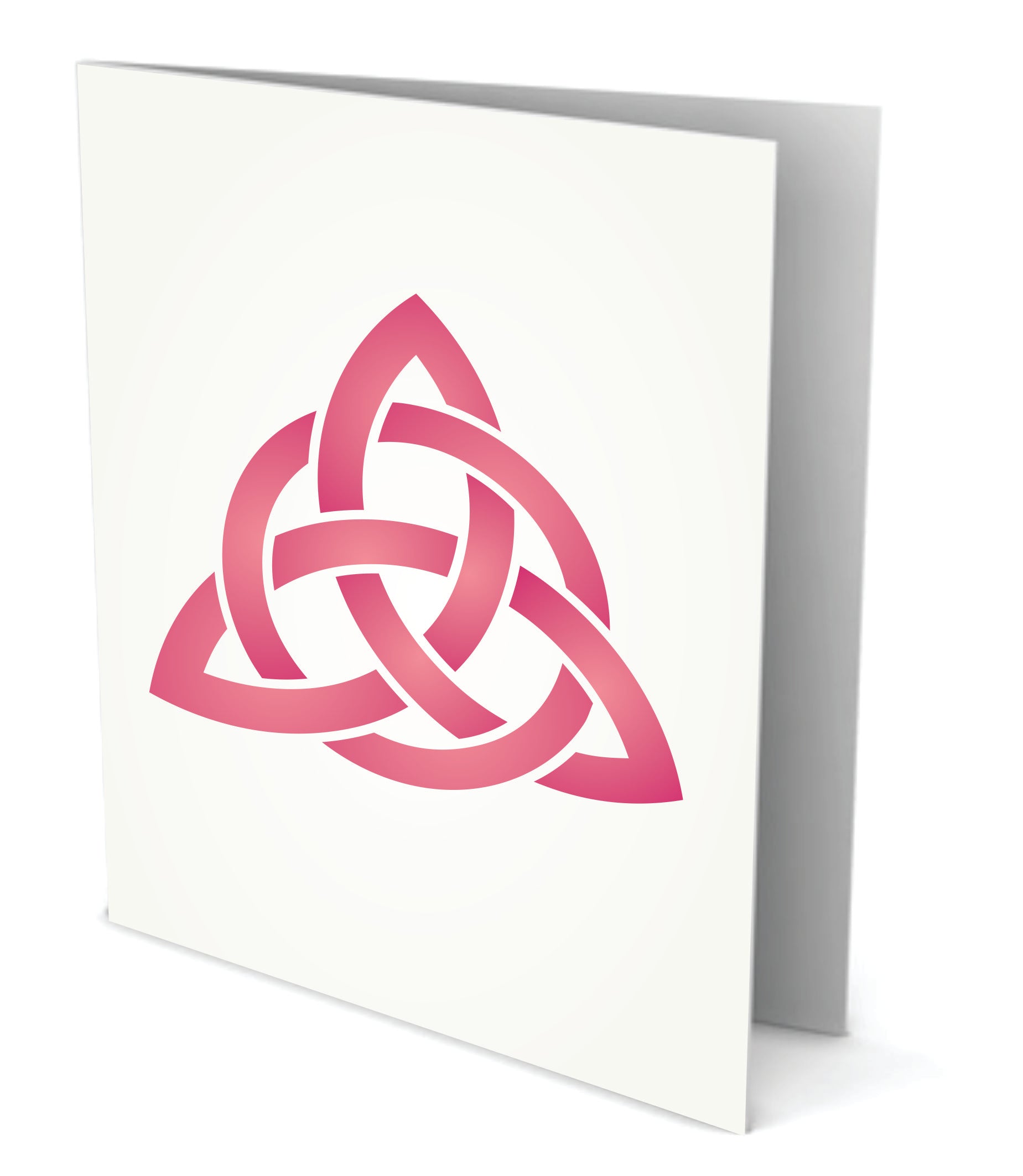 Celtic Trinity Knot Stencil - Geometric Knotwork Sacred Symbols Decor Cards