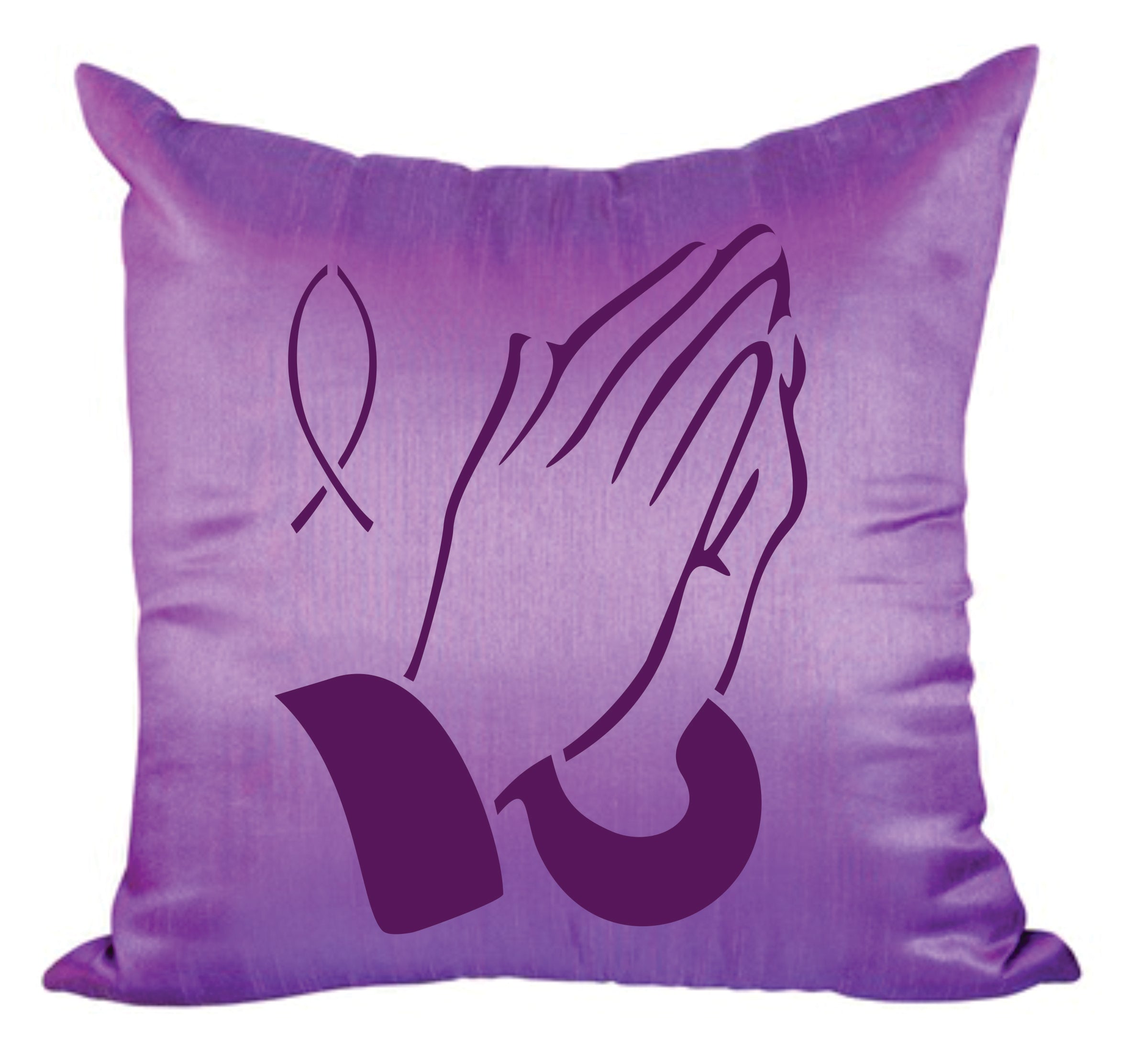 Praying Hands Stencil - Religious Catholic Fish Decor Cards