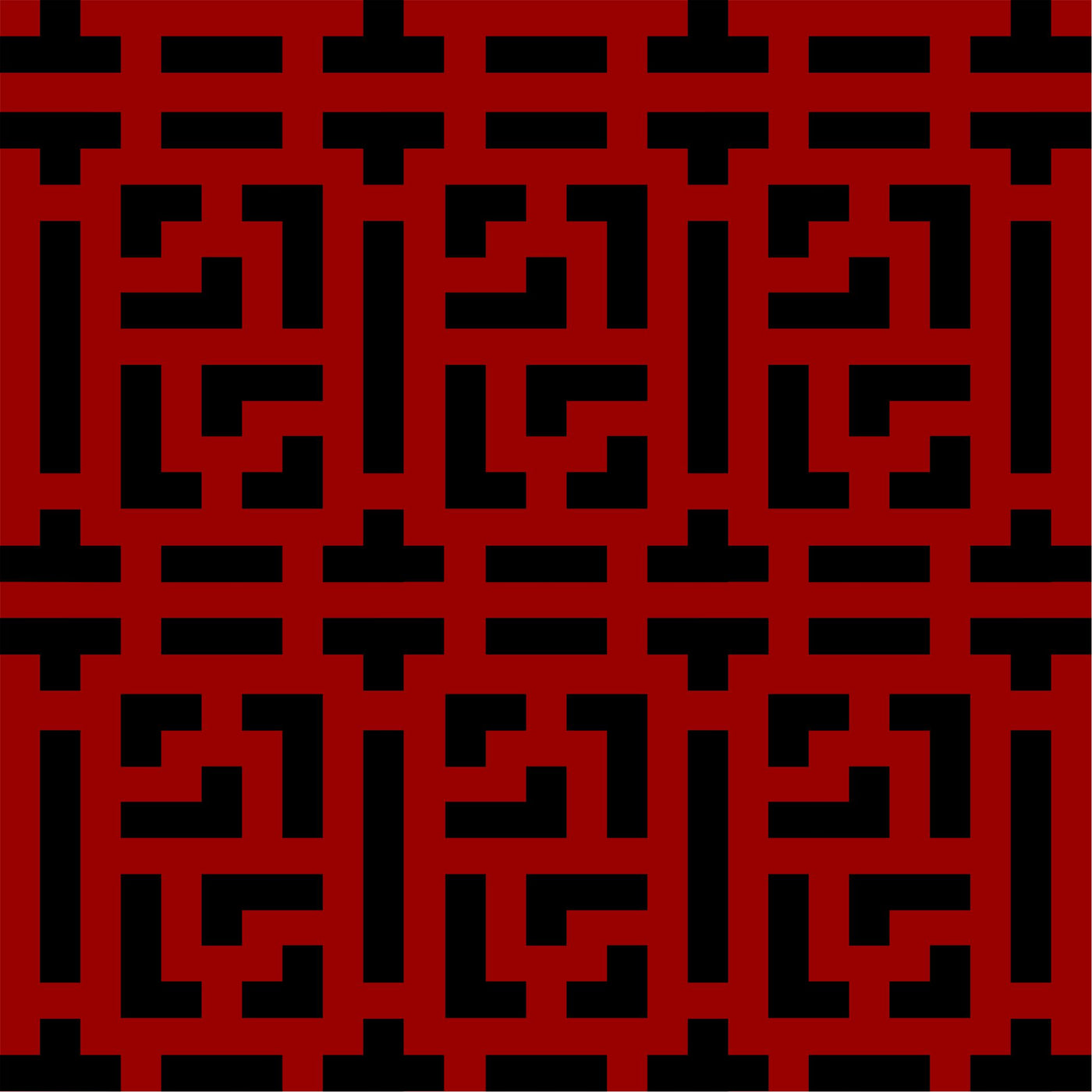 Chinese Lattice Stencil - Asian Allover Trellispaper