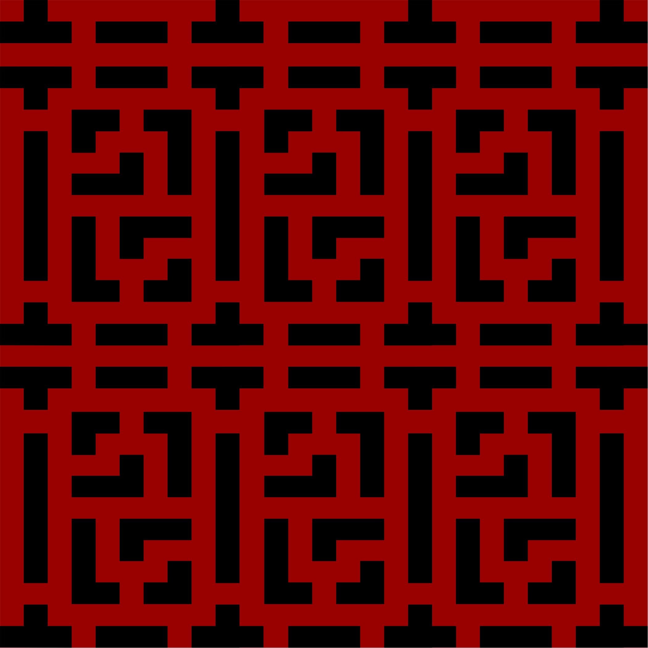 Chinese Lattice Stencil - Asian Allover Trellispaper