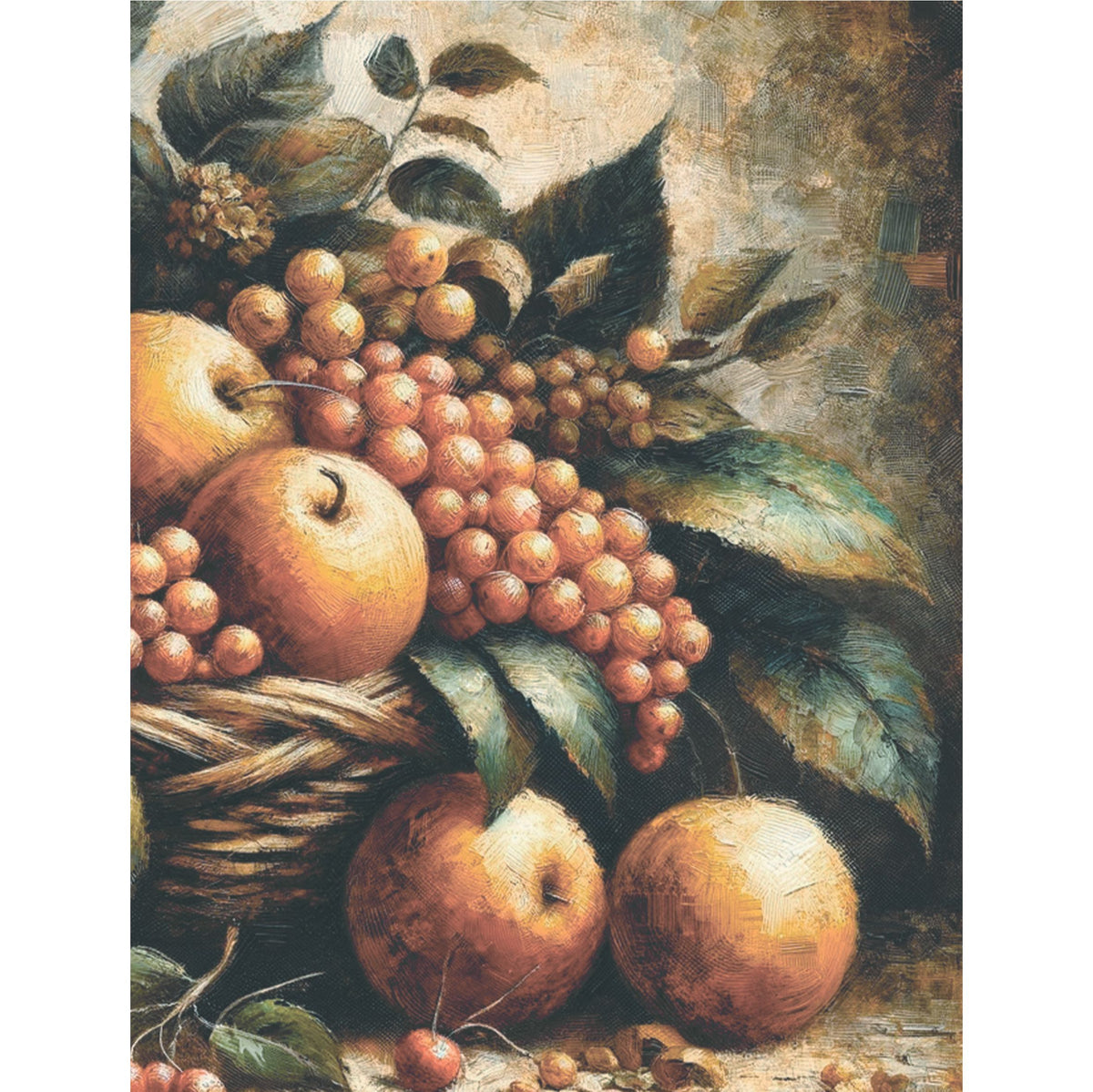Oranges Rice Paper, 20.32 x 26.67 cm - for Decoupage Scrapbooking Cards Crafts