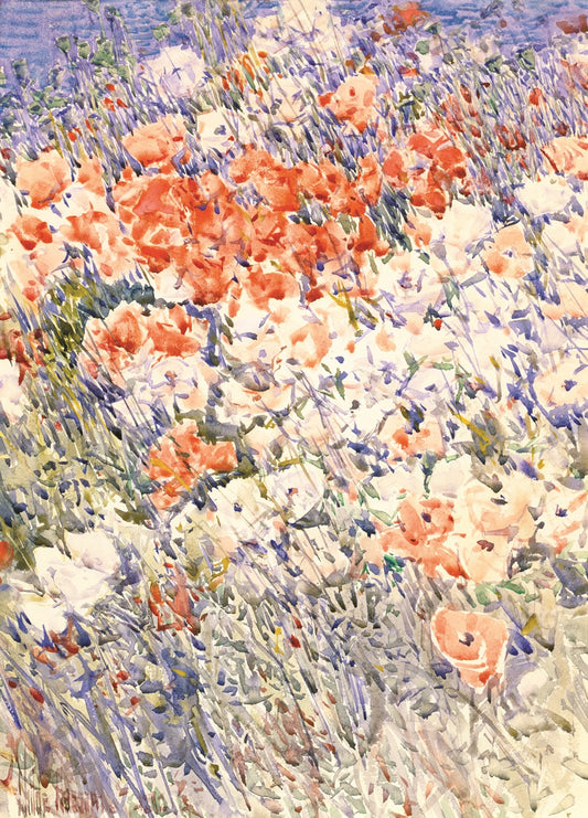Island Painting Rice Paper, 29.21 x 40.64 cm - for Decoupage Print Crafts