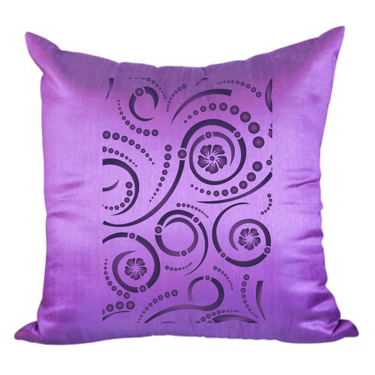 Swirls Layering Stencil, 11.43 x 16.51 cm - Layering use to add Texture and Design