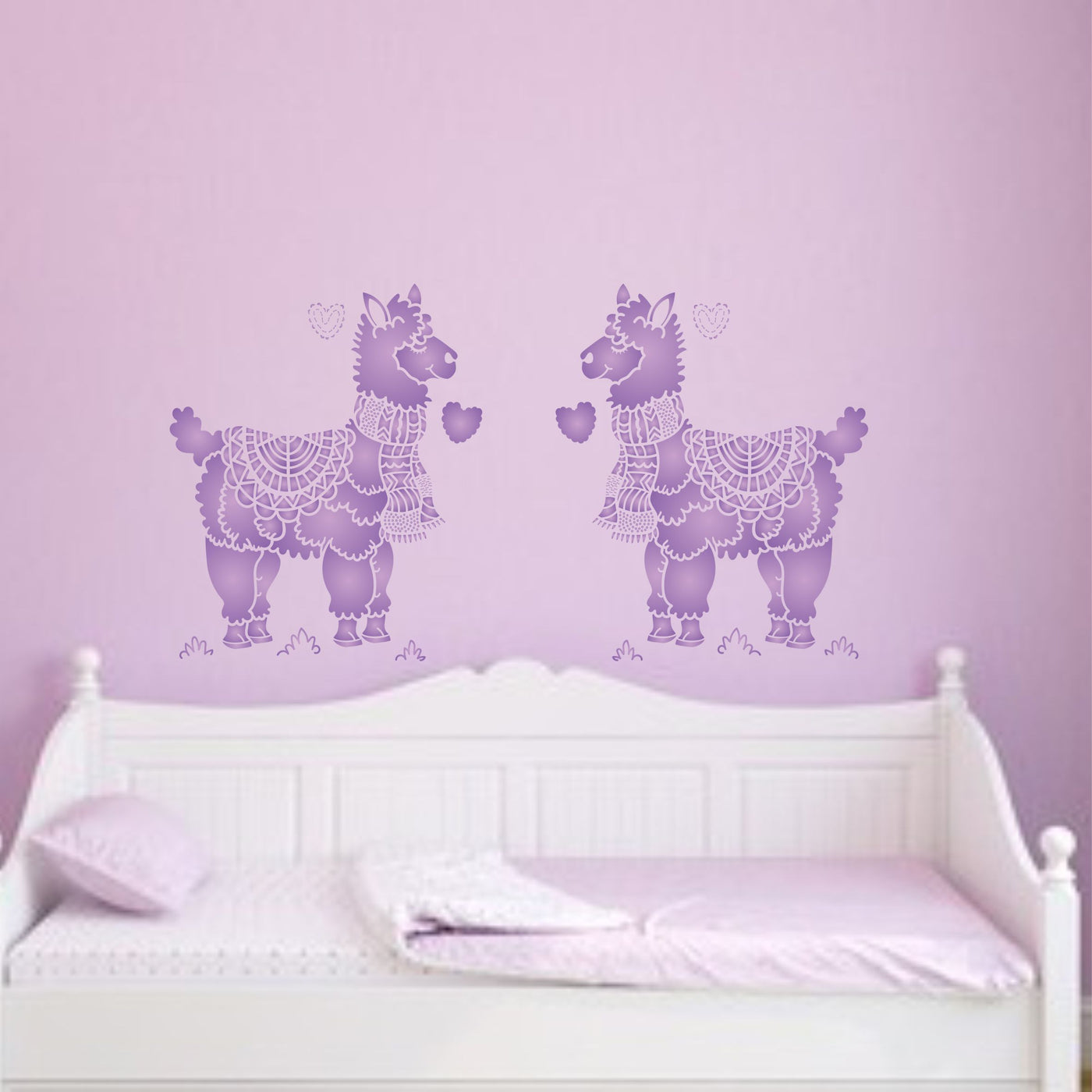 Alpaca Stencil - Childs Decorative Llama Animal