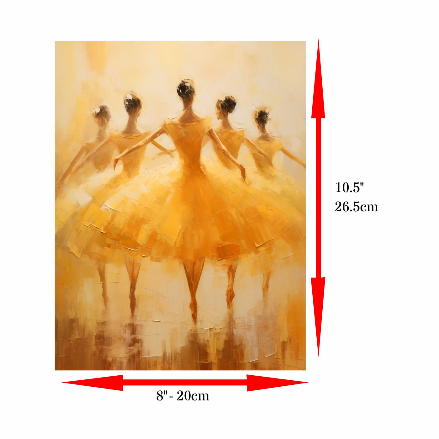 Decoupage Rice Paper, 20 x 26.5cm (6 Sheets) – 6x Decoupage Ballet Papers for Collage, Mixed Media, Card Making & Crafts, Decoupage by CRAFT KREATIVELY