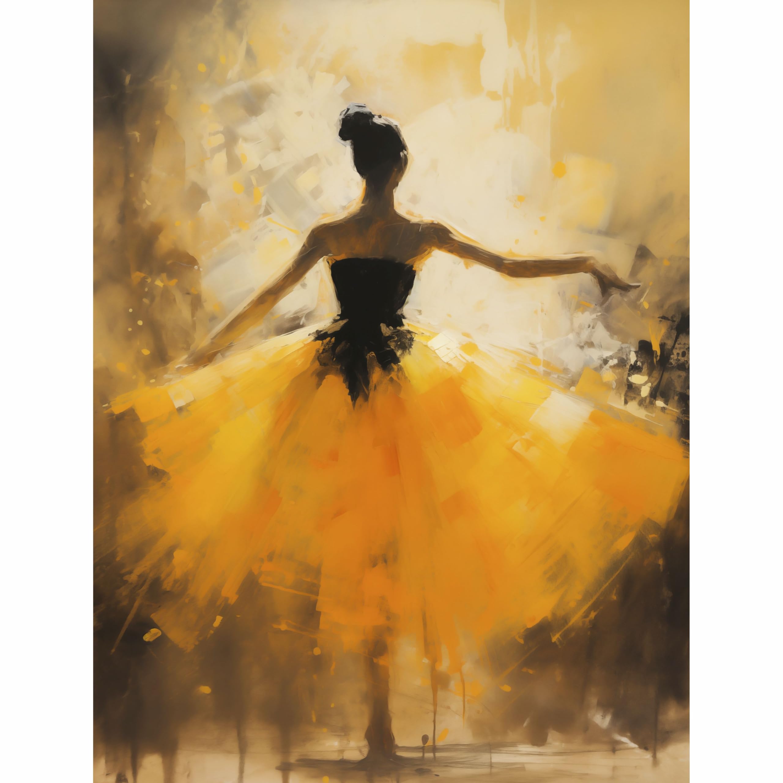 Decoupage Rice Paper, 20 x 26.5cm (6 Sheets) – 6x Decoupage Ballet Papers for Collage, Mixed Media, Card Making & Crafts, Decoupage by CRAFT KREATIVELY