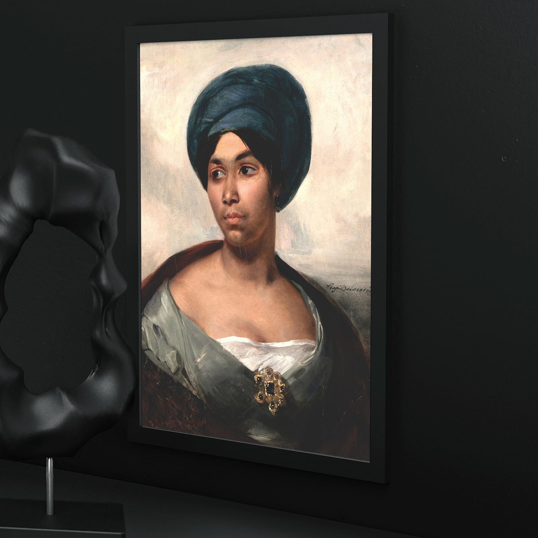 Antique African Portraits Rice Paper - Mulberry Paper for Decoupage Furniture Print Crafts