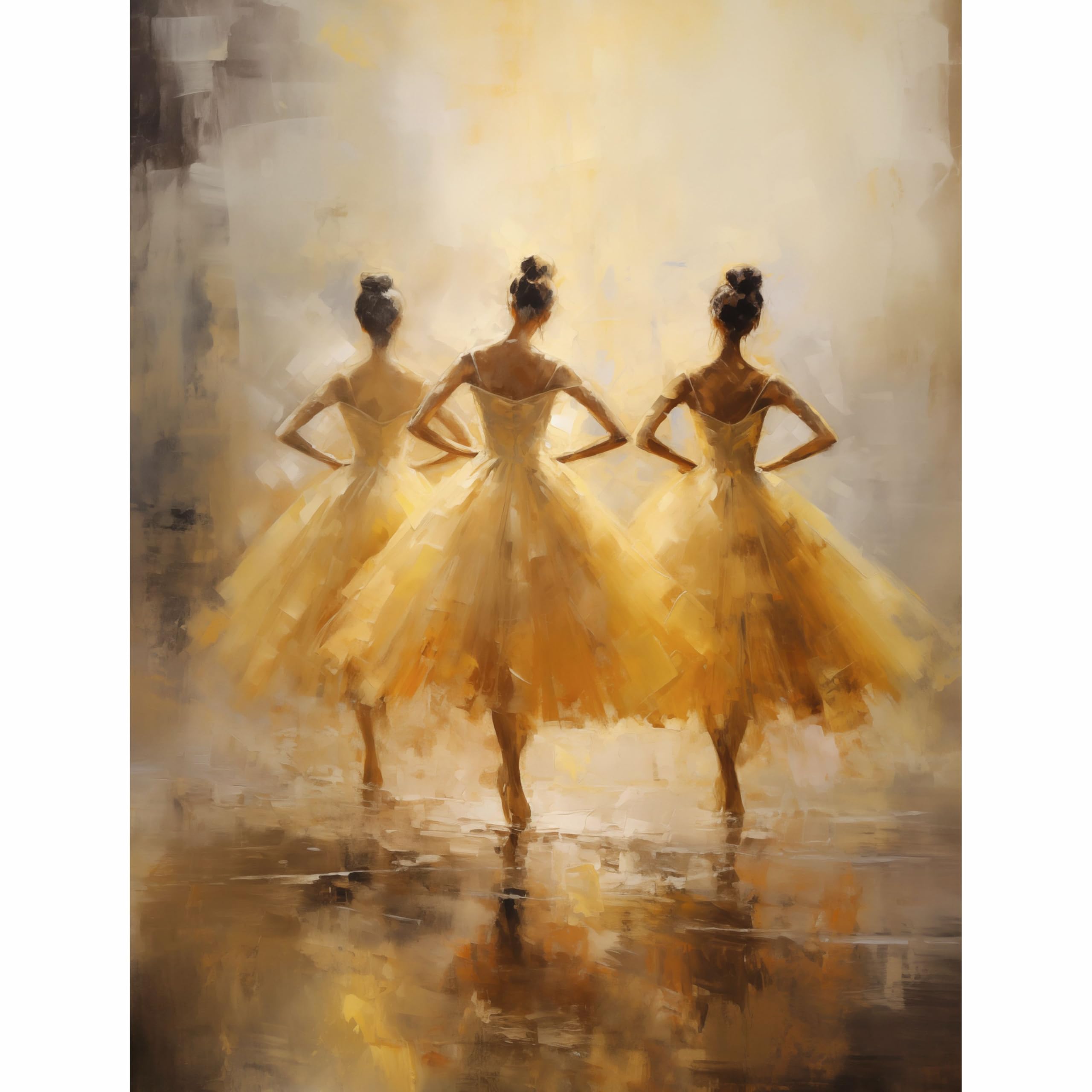 Decoupage Rice Paper, 20 x 26.5cm (6 Sheets) – 6x Decoupage Ballet Papers for Collage, Mixed Media, Card Making & Crafts, Decoupage by CRAFT KREATIVELY