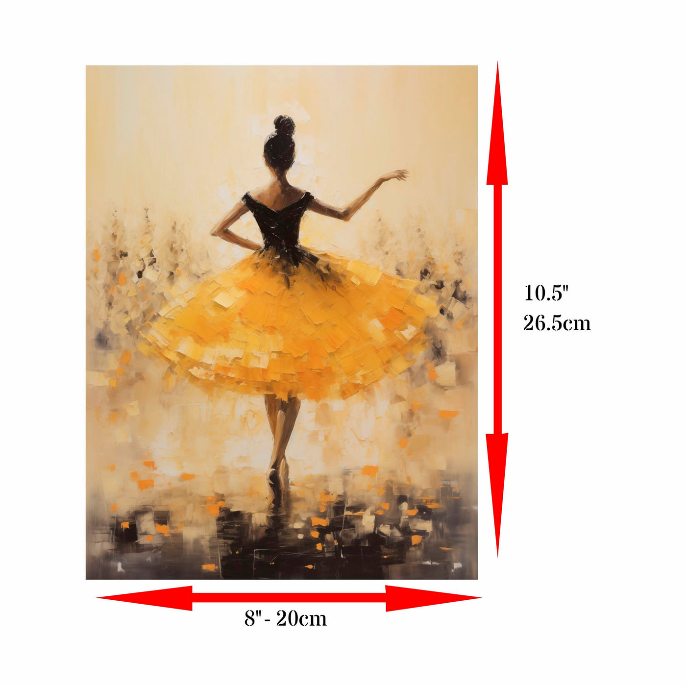 Decoupage Rice Paper, 20 x 26.5cm (6 Sheets) – 6x Decoupage Ballet Papers for Collage, Mixed Media, Card Making & Crafts, Decoupage by CRAFT KREATIVELY