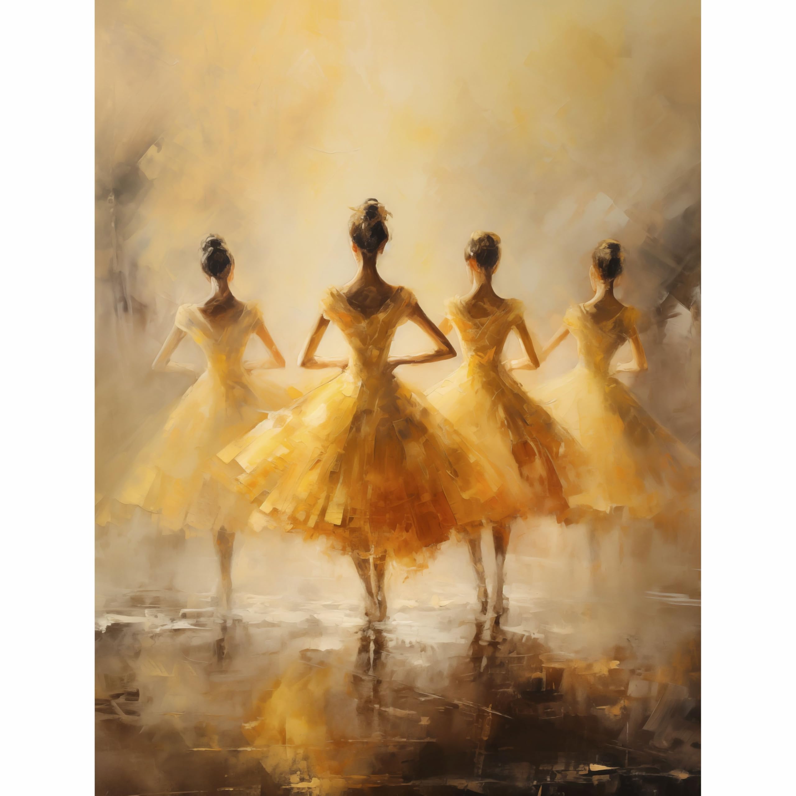 Decoupage Rice Paper, 20 x 26.5cm (6 Sheets) – 6x Decoupage Ballet Papers for Collage, Mixed Media, Card Making & Crafts, Decoupage by CRAFT KREATIVELY