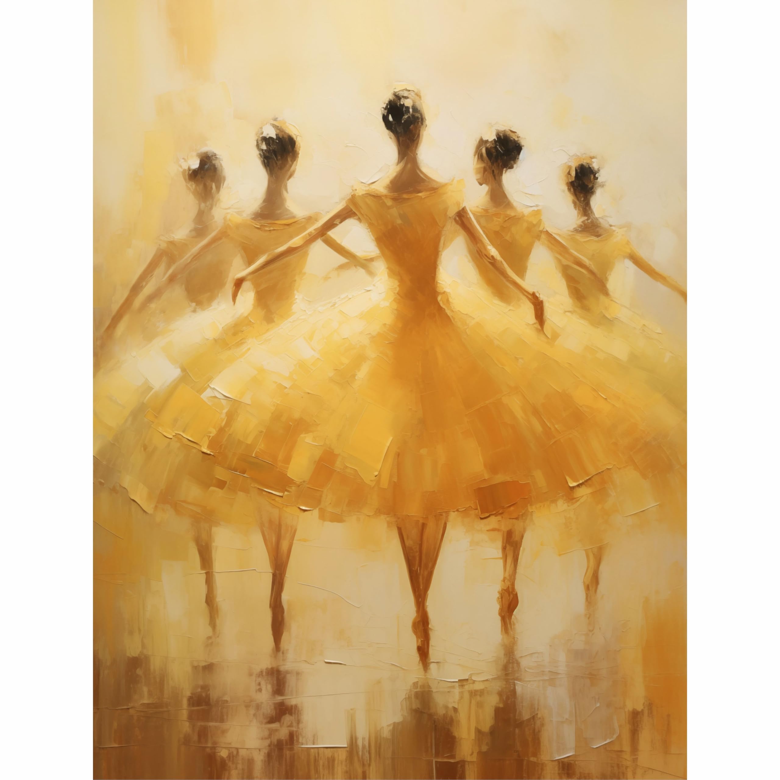 Decoupage Rice Paper, 20 x 26.5cm (6 Sheets) – 6x Decoupage Ballet Papers for Collage, Mixed Media, Card Making & Crafts, Decoupage by CRAFT KREATIVELY