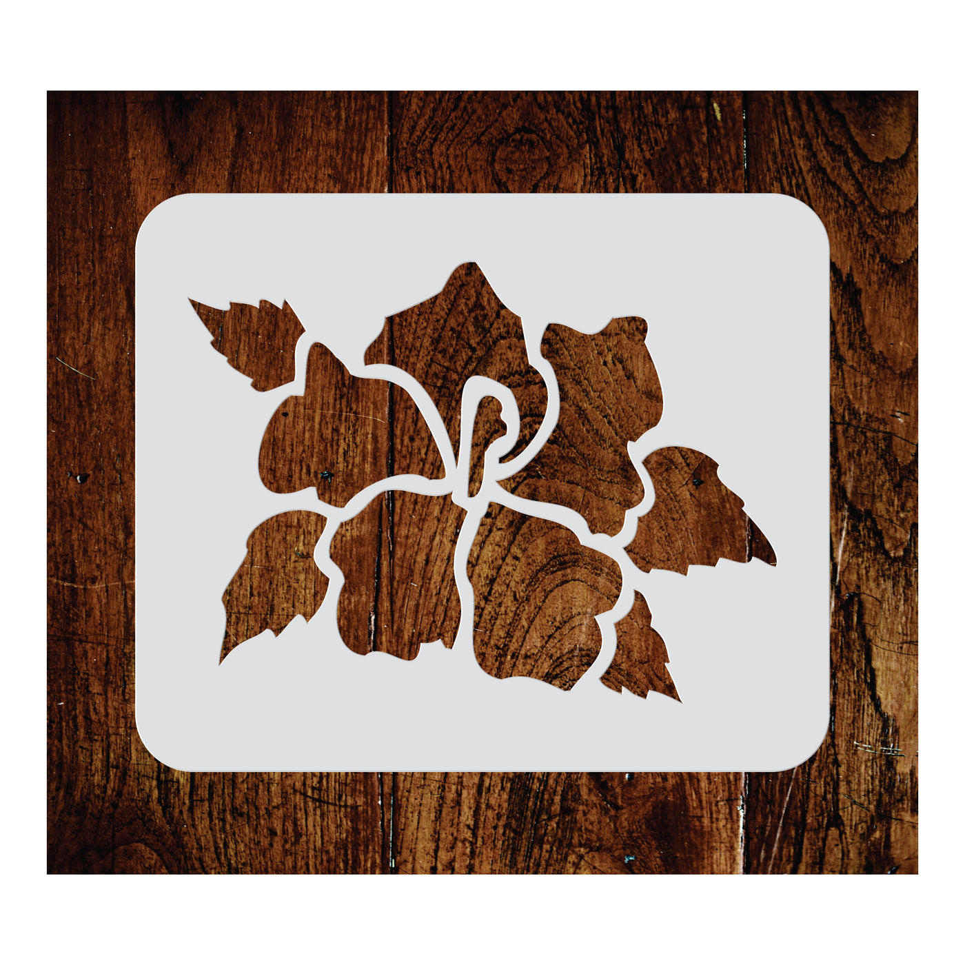 Hibiscus Stencil - Classic Large Flower Floral