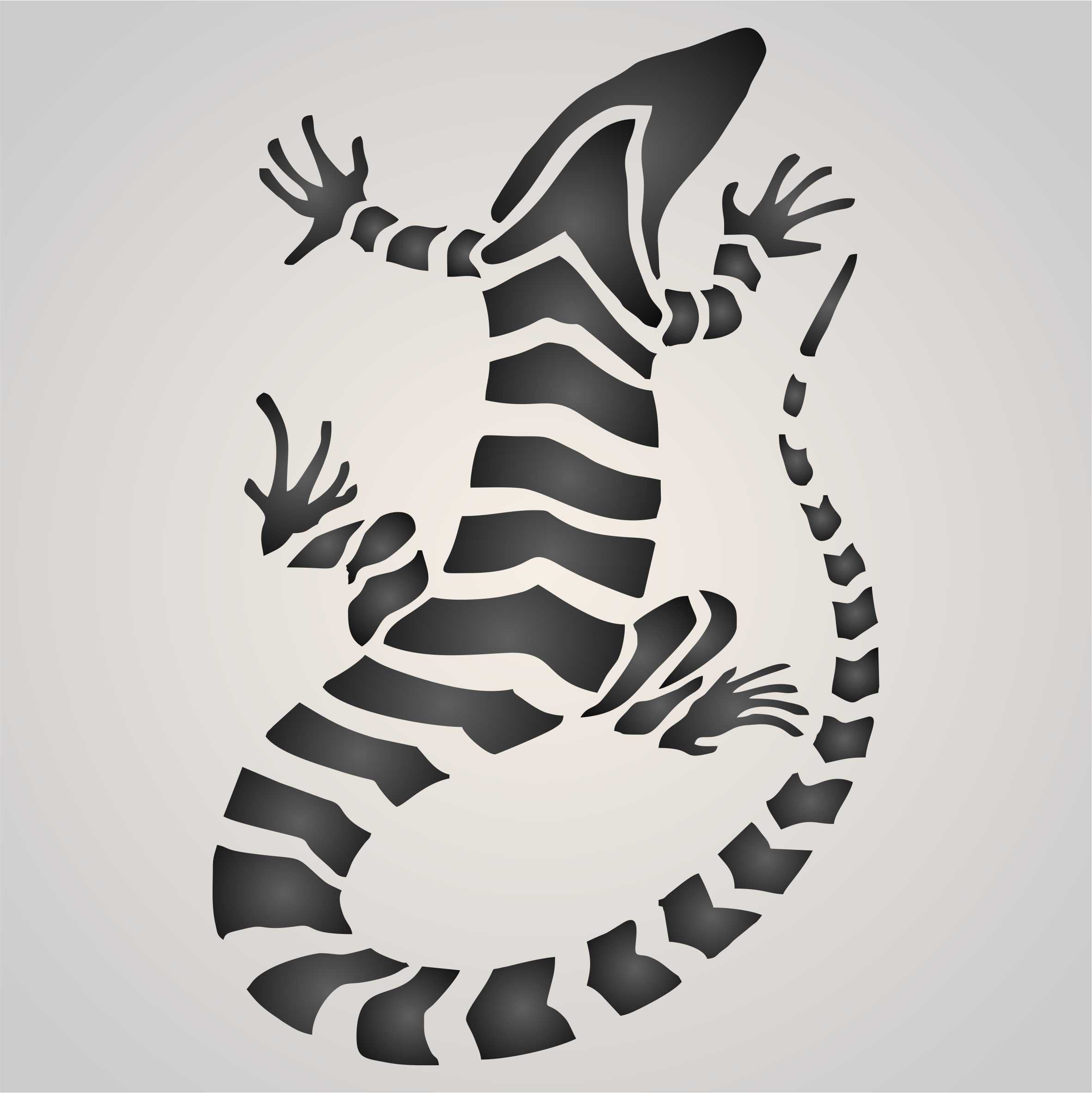 Striped Lizard - Banded Gecko Reptile