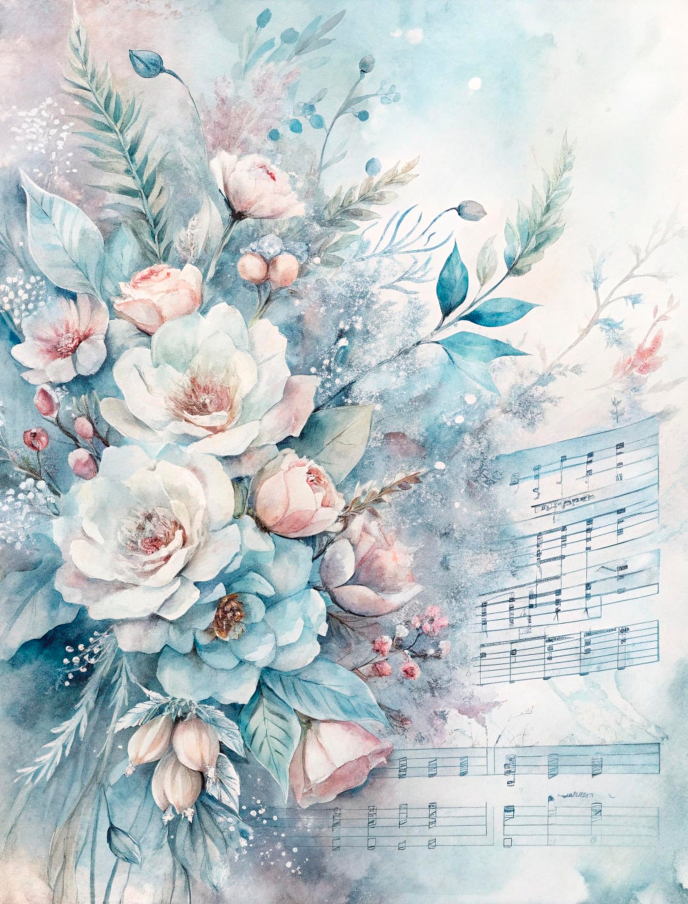Decoupage Rice Papers - 6 Pieces | 6 Unique Designs | Versatile Decoupage Designs for Art Projects & Crafting by CRAFT KREATIVELY