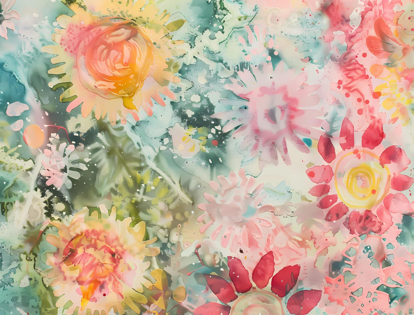 Abstract Flora Rice Papers – Decoupage Paper 6x Designs for Collage, Mixed Media, Card Making & Crafts, Decoupage by CRAFT KREATIVELY