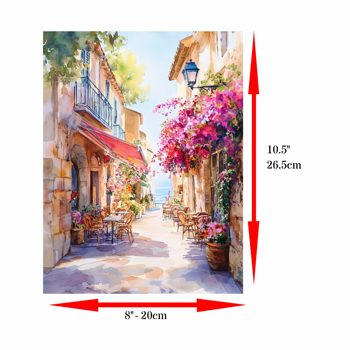 Decoupage Rice Paper, 20 x 26.5cm(6 Sheets) – 6x Decoupage Papers for Collage, Mixed Media, Card Making & Crafts, Decoupage by CRAFT KREATIVELY