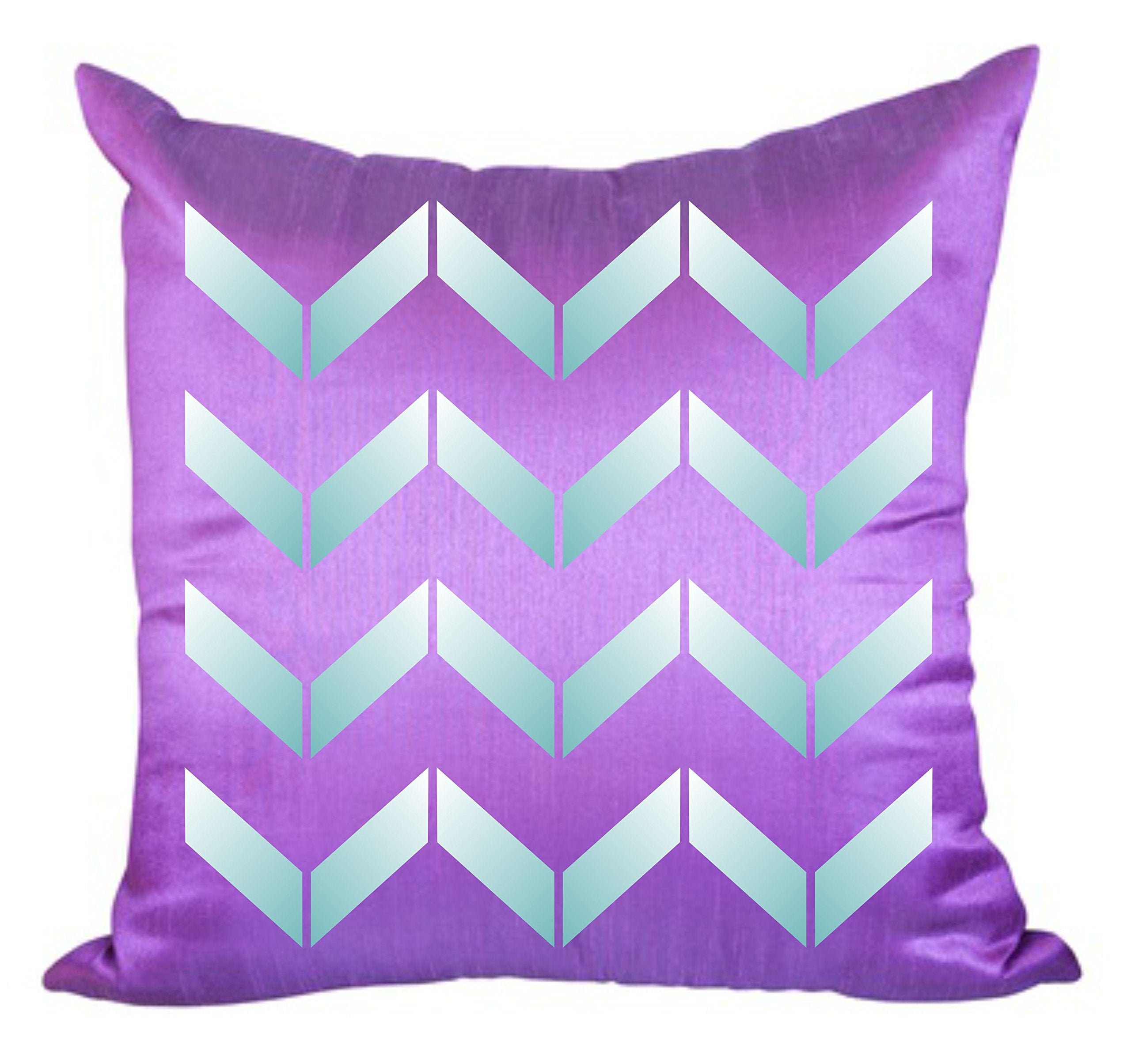 Chevron Wall Stencil - 16.5 x 16.5cm (S) - Reusable Large Herringbone Allover Pattern Wall Stencil Template