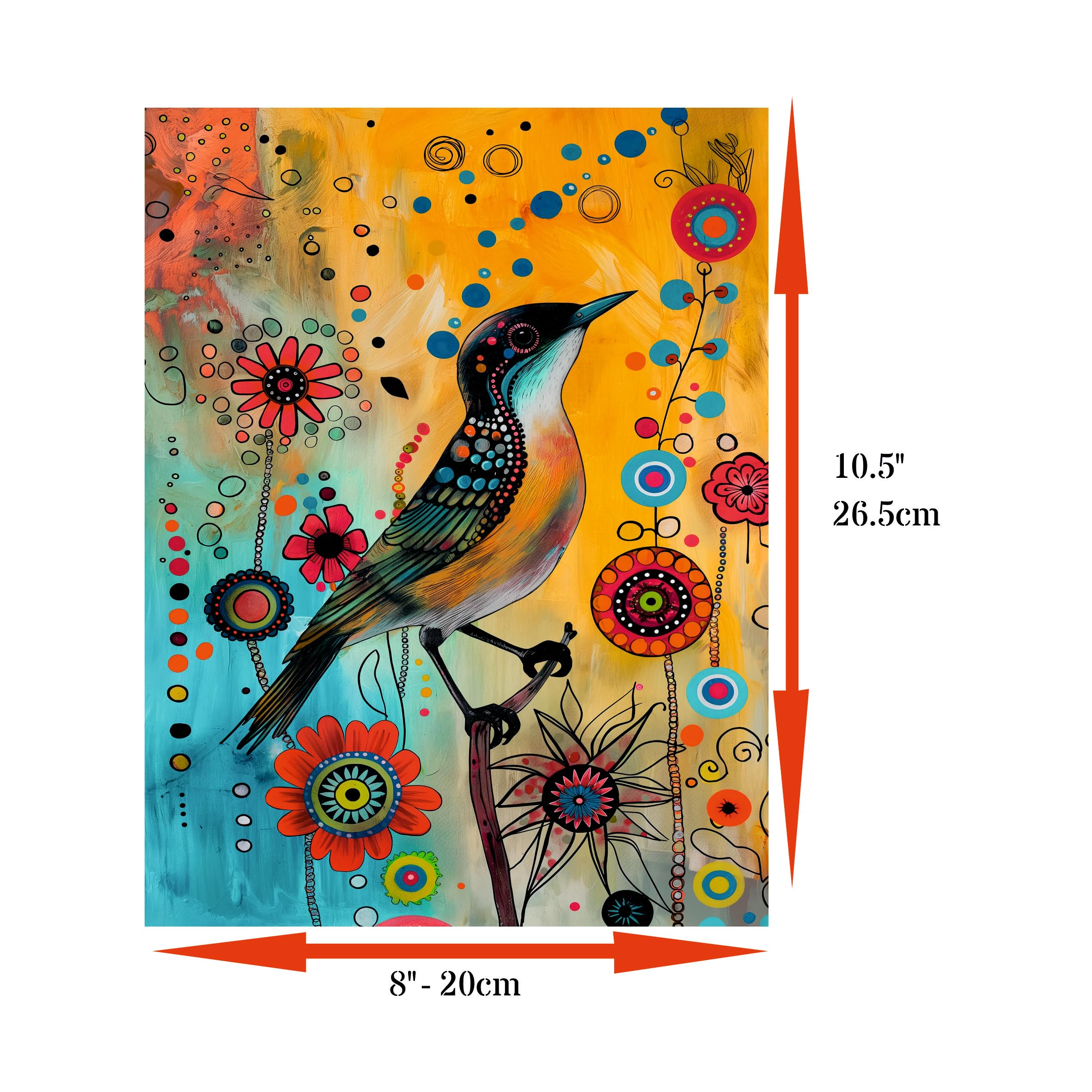 Decoupage Rice Papers - 6 Pieces | 6 Unique Designs | Versatile Decoupage Designs for Art Projects & Crafting by CRAFT KREATIVELY