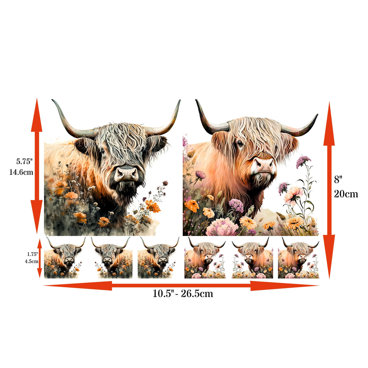 Square Rice Papers – Decoupage Paper Design for Furniture, Mixed Media, Cards & Crafts, Decoupage by CRAFT KREATIVELY