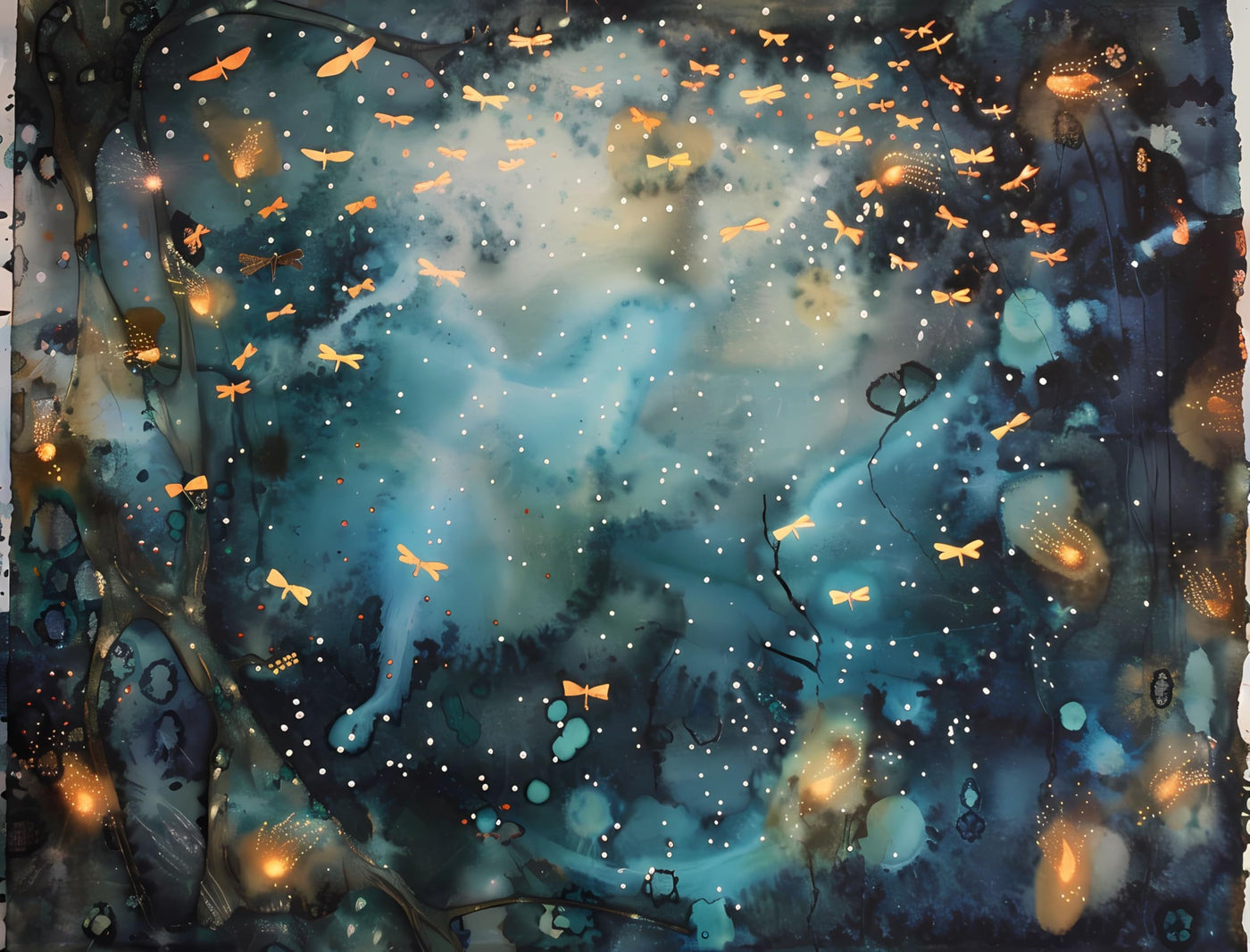 Abstract Flora Rice Papers – Decoupage Paper 6x Designs for Collage, Mixed Media, Card Making & Crafts, Decoupage by CRAFT KREATIVELY