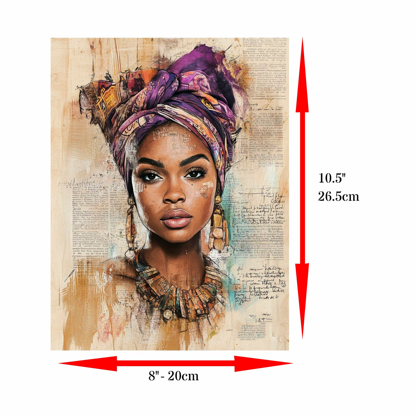 Decoupage Rice Paper, 20 x 26.5cm (6 Sheets) – 6x Decoupage Beauty Papers for Collage, Mixed Media, Card Making & Crafts, Decoupage by CRAFT KREATIVELY