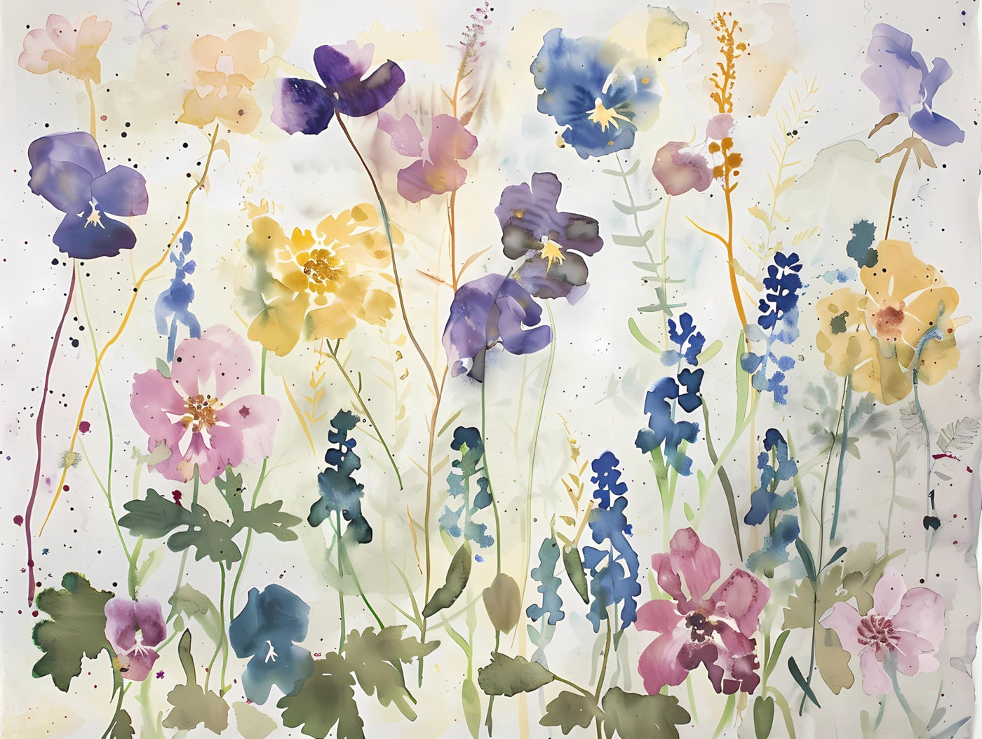 Abstract Flora Rice Papers – Decoupage Paper 6x Designs for Collage, Mixed Media, Card Making & Crafts, Decoupage by CRAFT KREATIVELY