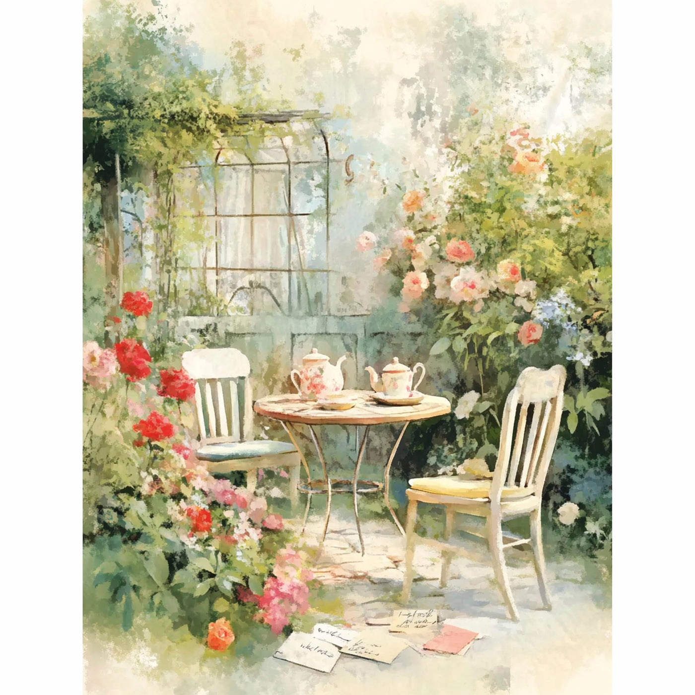 Decoupage Rice Paper, 20 x 26.5cm(6 Sheets) – 6x Decoupage Papers for Collage, Mixed Media, Card Making & Crafts, Decoupage by CRAFT KREATIVELY