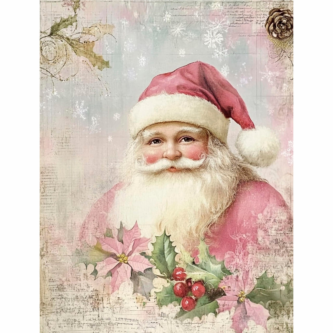 Decoupage Rice Paper, 8 x 10.5” (A4) – 9 Pages – 18 Coordinated Designs – Premium 30gsm Craft Paper for Furniture, Scrapbooking & DIY Décor by Craft Kreatively