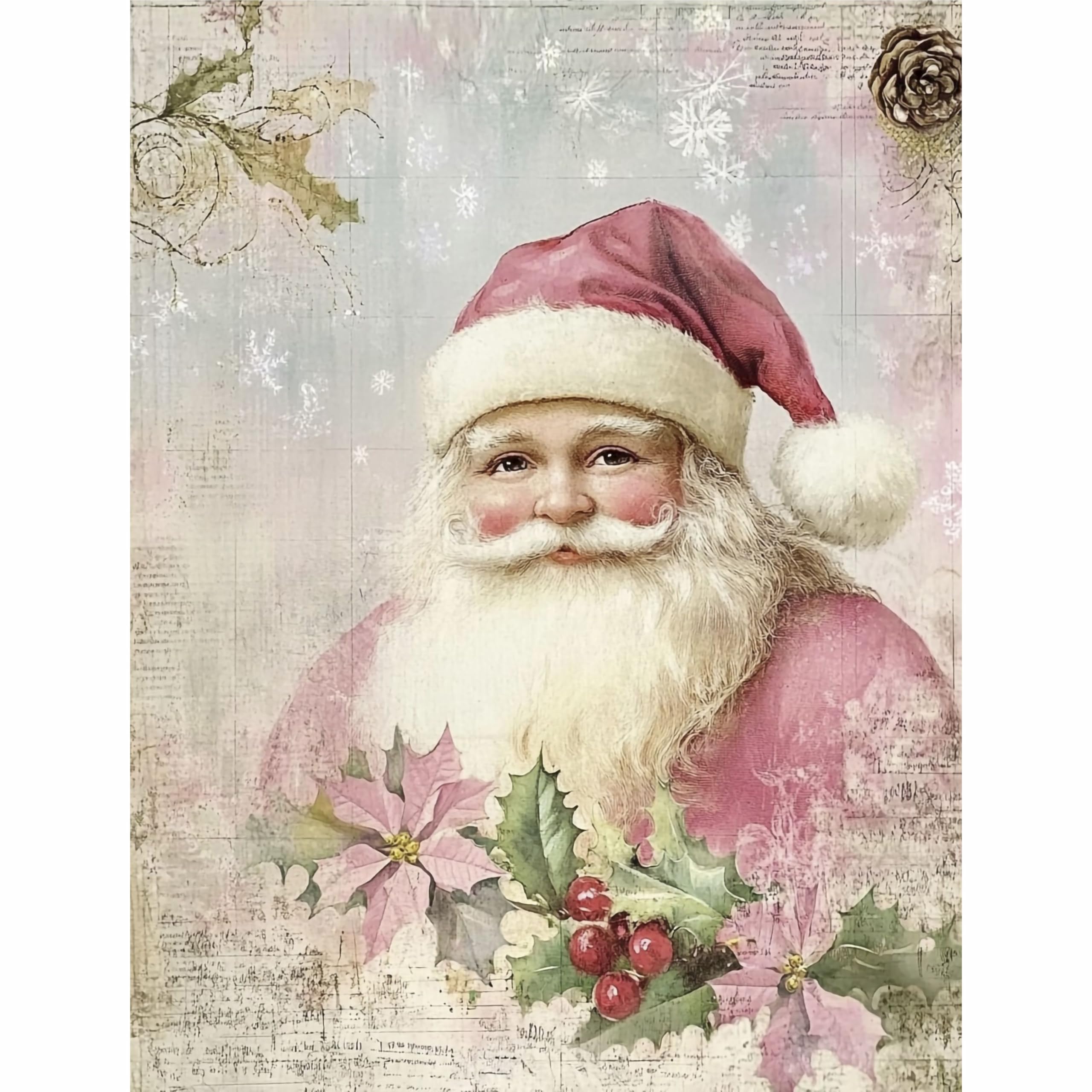 Decoupage Rice Paper, 8 x 10.5” (A4) – 9 Pages – 18 Coordinated Designs – Premium 30gsm Craft Paper for Furniture, Scrapbooking & DIY Décor by Craft Kreatively