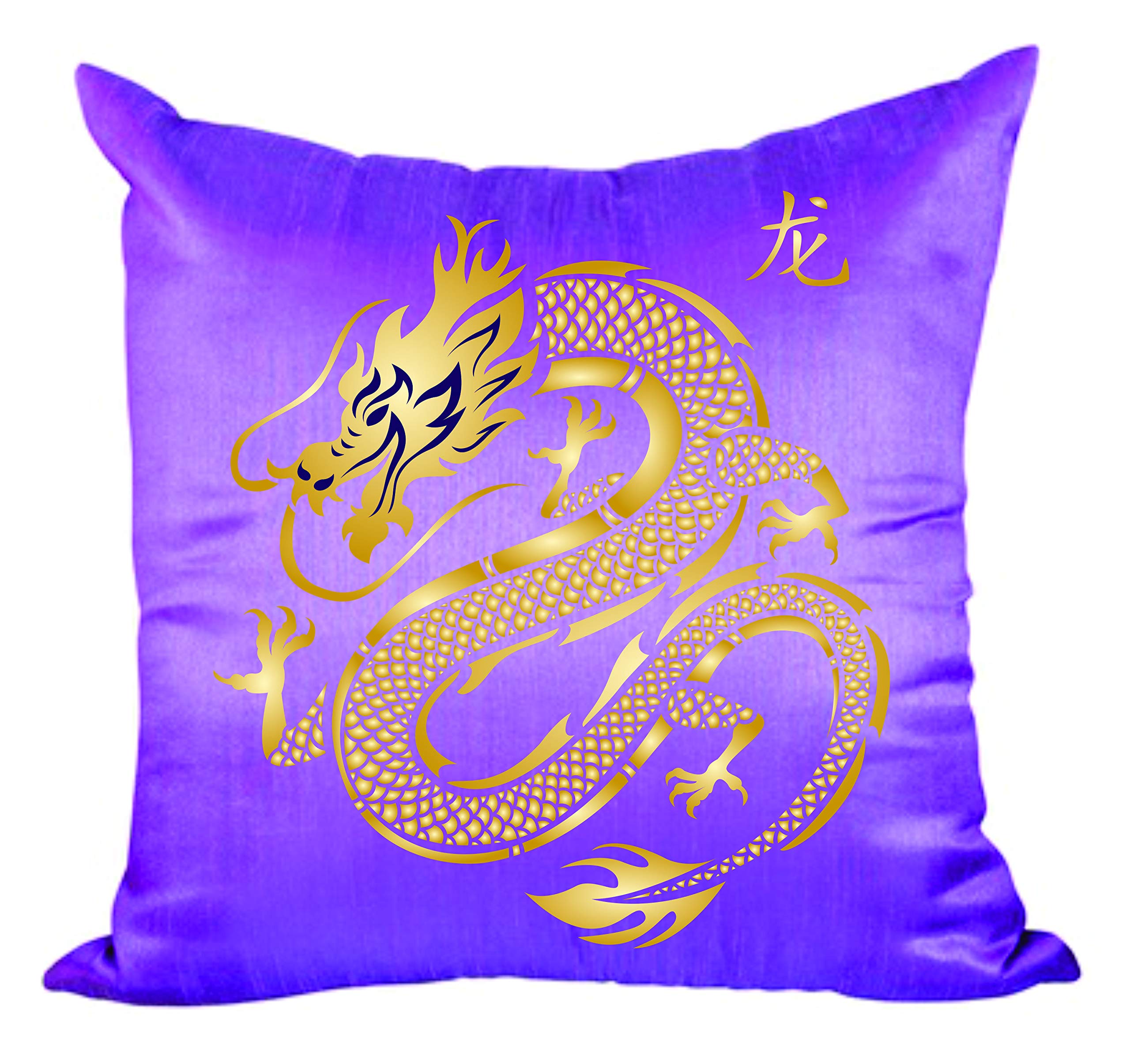 Dragon Stencil - 35.5cm x 35.5cm (L) - Reusable Chinese Asian Oriental Japanese Wall Stencil Template