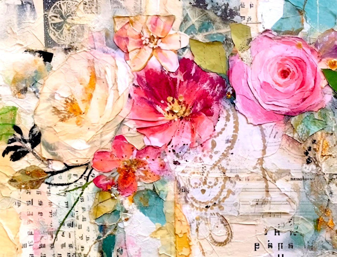 Decoupage Rice Papers - 6 Pieces | 6 Unique Designs | Versatile Decoupage Designs for Art Projects & Crafting by CRAFT KREATIVELY